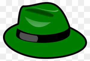 Green Hat Clip Art At Clker Vector Clip Art - 6 Sombreros Para Pensar