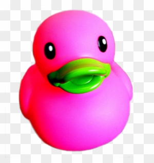 Free Rubber Duck Clip Art - Pink Rubber Duck Transparent Background