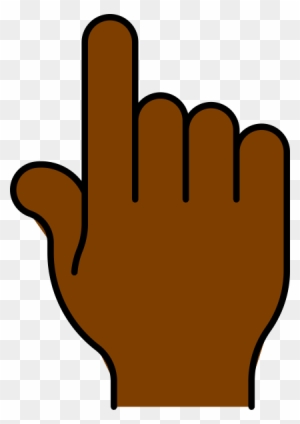 Hand Pointing African Clip Art - Clip Art Hand Pointing