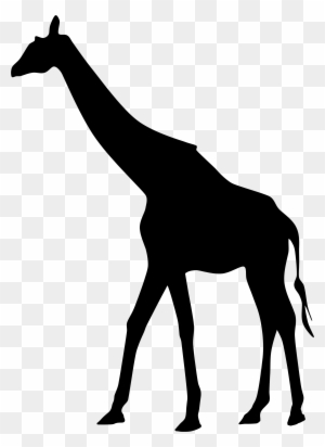 Clipart - Giraffe Silhouette Clip Art