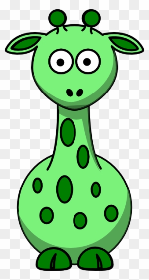 Green Giraffe With 12 Dots Clip Art - Edmond Memorial High School