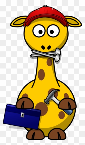 Giraffe Clip Art - Cartoon Giraffe