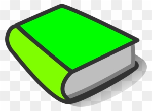 Book Clip Art Green
