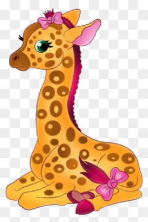Free Baby Giraffe Clipart Of Baby Giraffe Clipart 8 - Baby Girl Giraffe