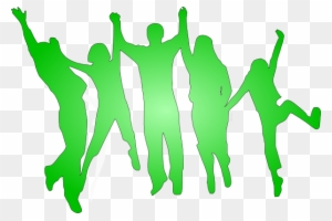 Green People Clipart