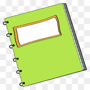 Label - Clipart - Notebook And Pencil Clip Art