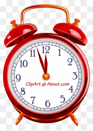 Retro Alarm Clock Clip Art Ytp5ja Clipart - Uniware Wall Clock, 10 X 10 X 1.7 Inch, Small (white)