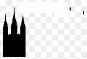 Lds Temple Clip Art At Clker Com Vector Clip Art Online - Salt Lake Temple Silhouette