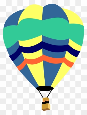 Fancy Balloons Cliparts - Hot Air Balloon Clipart