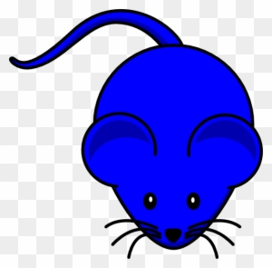 Blue Mouse Clipart