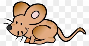Mice Clipart Small Mouse - Mouse Coloring Page