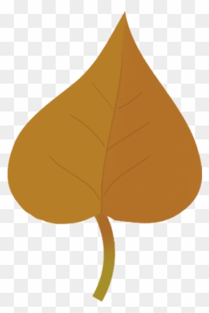 Small Brown Autumn Leaf Drawing - Autumn Leaf Drawing Png