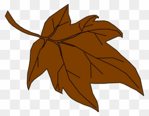 Leaves Clipart Brown Leaf - Fall Leaves Clip Art
