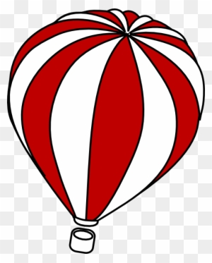 Hot Air Balloon Clip Art - Hot Air Balloon Clipart Outline