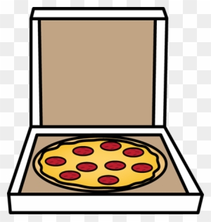 Pizza In A Box - Open Pizza Box Clipart