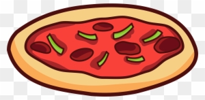 Clipart Of Pizza, Pizza By And American Food - Gambar Pizza Kartun Png