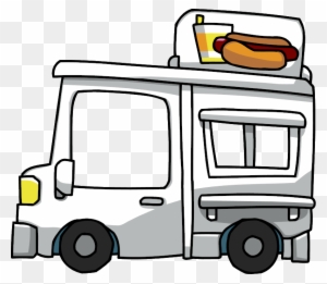 Hot Dog Fast Food Hamburger Van Cheese Sandwich - Food Truck Clipart Png