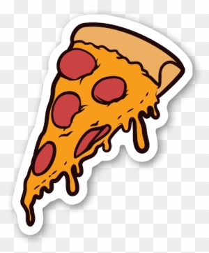 Stylish Inspiration Ideas Slice Of Pizza Clip Art Sticker - Pizza Stickers