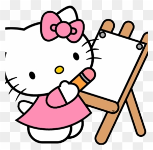 Kitty Clipart Hello Kitty Clip Art Cartoon Clip Art - Hello Kitty Coloring Pages