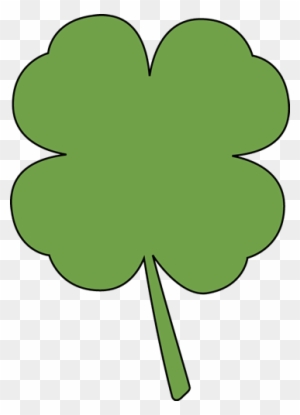 Simple Four Leaf Clover - Four Leaf Clover Clipart