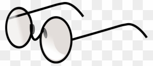 Glasses Clipart Old - Cartoon Old Glasses