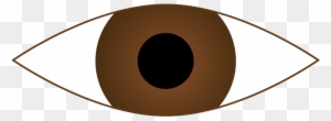 Free Clip Art Eyes - Brown Eye Clipart
