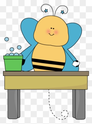 Bee Table Washer - Table Washer Clipart
