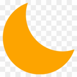 Orange Moon 4 Icon - Orange Moon Icon Png