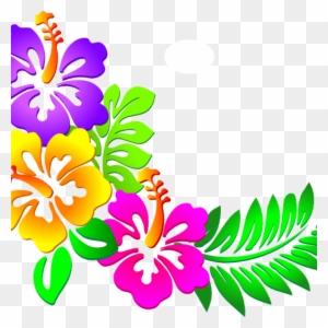 Hawaii Images Clip Art Hawaiian Clip Art Free Downloads - Clipart Flower Border Png