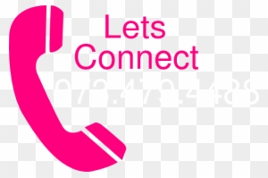 Telephone Lets Connect Clip Art - Telephone Vector