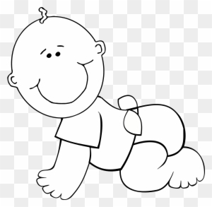 Crawl Clipart - First 1000 Days Baby Clipart