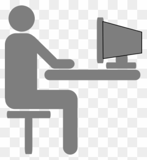 Computer User Clipart