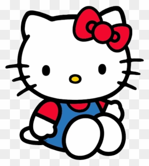 Kitty Clip Art - Hello Kitty Sitting Down