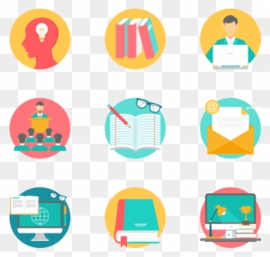 Education - Flat Icons Png