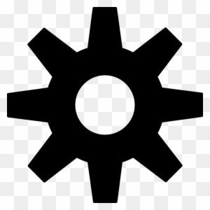 Gear Clipart Black And White