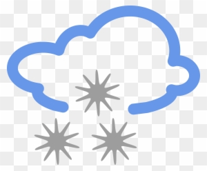 Snowflakes Clipart Frpic - Weather Symbols