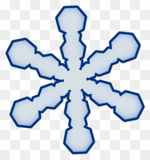 Free Snowflake - Simple Snowflake Clipart