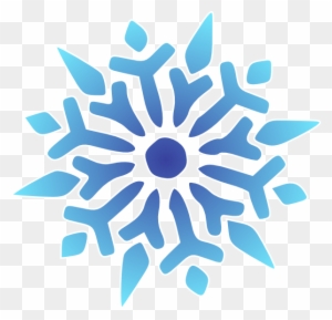 Snowflake Blue Clip Art - Snowflake Graphic Png