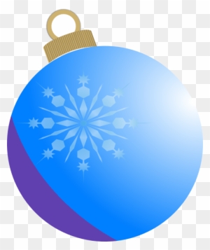 Christmas Ornaments Clipart Snowflake - Christmas Ornament Clip