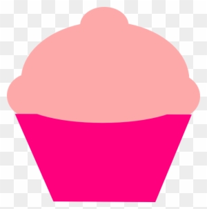 Cupcake Outline Clipart - Cupcake Outline Big