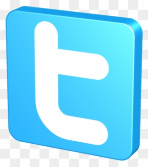 Stylist And Luxury Twitter Clipart Blue Free Images - 3d Twitter Icon