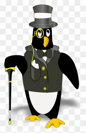 Penguin In Tux Clipart, Vector Clip Art Online - Coolest Thing Throw Blanket