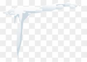 Snow Clipart Cliff - Snow On Roof Png