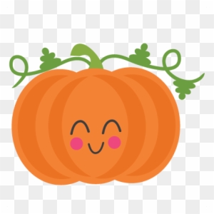 Cute Pumpkin Clipart Pumpkin Svg Scrapbook Cut File - Cute Pumpkin Clipart