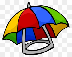 Club Penguin Clip Art - Club Penguin Umbrella Hat