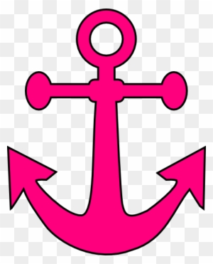 Cute Anchor Clip Art - Pink Anchor Clip Art