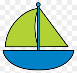 Cute Boat Clip Art Clipart - Sailboat Clipart