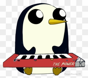 Penguin Power By Panzerknacker73 On Clipart Library - Draw Gunter From Adventure Time