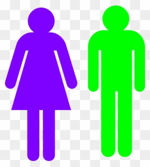 Man Silhouette Sitting - Boy And Girl Gender