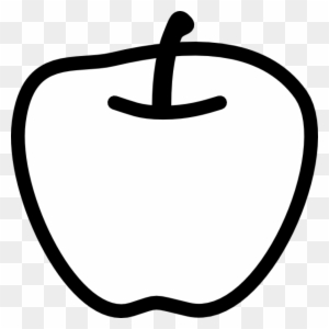 liver clipart black and white apple